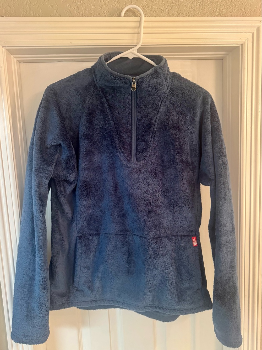 The North Face Women’s Navy Plush Half-Zip Top